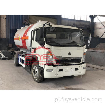 5000 -litr LPG Tank Transport Truck